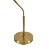 Gold Base Table Lamp with LED Light - Modern Design for Stylish Ambiance - LED Table Lamp - Hurbane Home