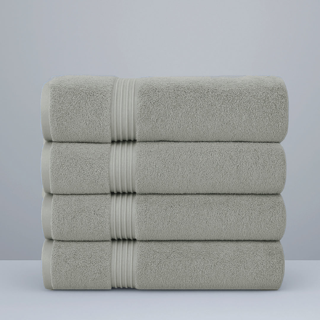 Premium Bath Towel Sets – 100% Egyptian Cotton, 550 GSM, 4 and 8-Piece Sets