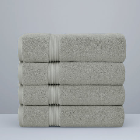 Premium Bath Towel Sets – 100% Egyptian Cotton, 550 GSM, 4 and 8-Piece Sets