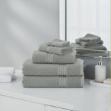 Premium Bath Towel Sets – 100% Egyptian Cotton, 550 GSM, 4 and 8-Piece Sets