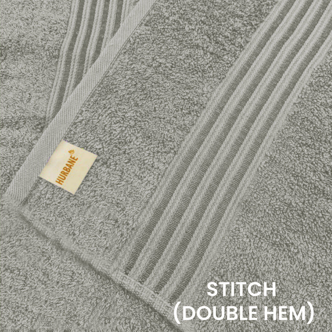 Premium Bath Towel Sets – 100% Egyptian Cotton, 550 GSM, 4 and 8-Piece Sets