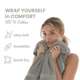 Premium Bath Towel Sets – 100% Egyptian Cotton, 550 GSM, 4 and 8-Piece Sets