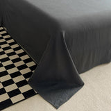 Green Bedding Comforter Set – Solid Color Cotton Bed Sheets with Duvet & Pillowcases - Hurbane Home