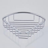 grey silver bathroom shower caddy shower shelf