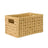 Hand Woven Wicker Baskets - Small Storage Solutions with Wooden Handles - wicker storage baskets - Hurbane Home
