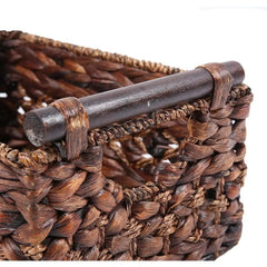 Handwoven Rattan Baskets - Wicker Storage Solution with Eco - Friendly Design - wicker storage baskets - Hurbane Home