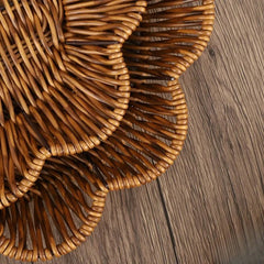 Handwoven Storage Basket Set - Versatile Home Organizer for Stylish Decor - Wooven Storage Baskets - Hurbane Home
