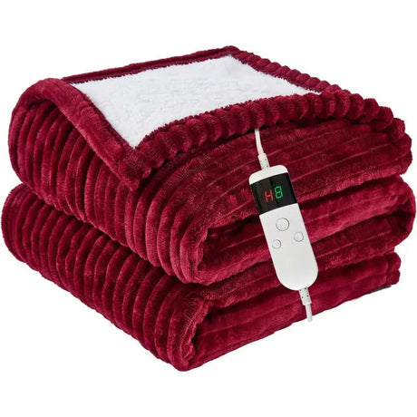 Heated Blanket for Full Body Comfort – Electric Blanket with Adjustable Heat - electric heated blanket - Hurbane Home