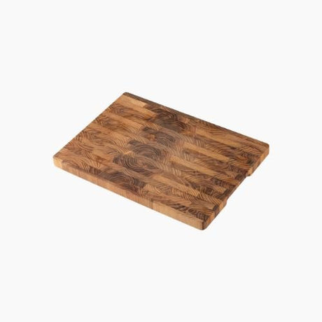 High Quality Wood Cutting Board – Teak Reversible Carving Board for Meat and Vegetables - Hurbane Home