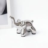 Home Decor Items - Balloon Dog Statue: Small Shelf Decor & Living Room Art - Ceramic Animal Sculptures - Hurbane Home