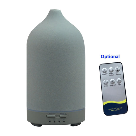 Humidifier ultra sonic cool mist releasing fine vapor indoors