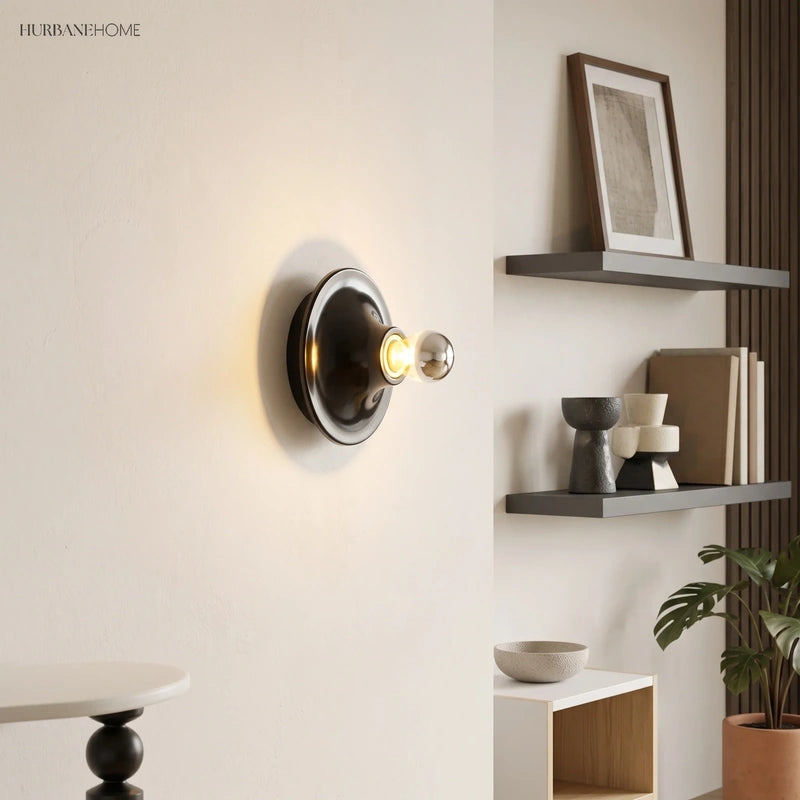 Modern Flush Mount Disc Wall Sconce and Ceiling Light