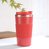 Insulated Travel Coffee Cup – Leakproof Stainless Steel Mug for Cars - Hurbane Home