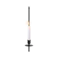 Iron Wall Candle Holder - Elegant Single Arm Metal Decor for Home Decor - Wall candle holder - Hurbane Home