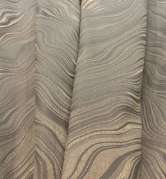 Jacquard Blackout Curtains – Thick Textured Grommet Panels for Modern Interiors - Hurbane Home