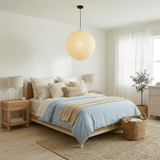 Japanese Washi Paper Globe Pendant Light Rice Paper Lantern