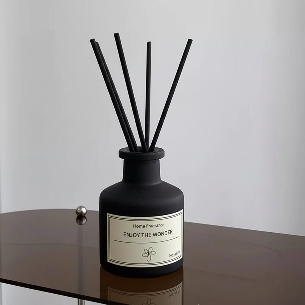 Jasmine Reed Diffuser - Aromatic Oil for Home Relaxation & Freshness - oil reed diffuser - Hurbane Home