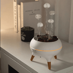 Jellyfish Air Humidifier – 250ml Essential Oil Diffuser Remote Control - Hurbane Home