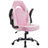 JHK Ergonomic PU Leather Gaming Office Chair With Adjustable Armrests - Hurbane Home