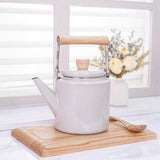 Kettle Induction Stove with Ceramic Body - Perfect for Tea Brewing - Ceramic Kettle - Hurbane Home