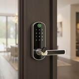 Keyless Door Lock - Smart Fingerprint Touchscreen Aluminum Alloy Handle