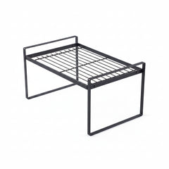 Kitchen Countertop Shelf Organizer - Space - Saving Adjustable Bamboo Rack for Kitchens - Kitchen Countertop Shelf - Hurbane Home