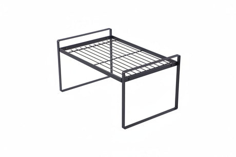 Kitchen Countertop Shelf Organizer - Space - Saving Adjustable Bamboo Rack for Kitchens - Kitchen Countertop Shelf - Hurbane Home