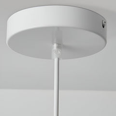 Ceiling canopy and cord fitting for the dome pendant