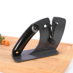 Kitchen Knife Sharpener – 3 - Stage Precision Manual Sharpening System - Hurbane Home