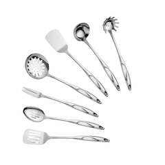 Kitchen Utensils Cooking Utensils - Stainless Steel Set for Efficient Home Cooking - Kitchen Tool Set Stainless - Hurbane Home
