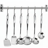 Kitchen Utensils Set - Stainless Steel Cooking Tools for Versatile Culinary Tasks - Kitchen Tool Set Stainless - Hurbane Home