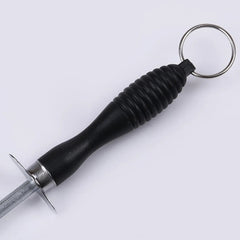Knife Sharpening Rod – Carbon Steel Honing Tool with Ergonomic Handle - Hurbane Home