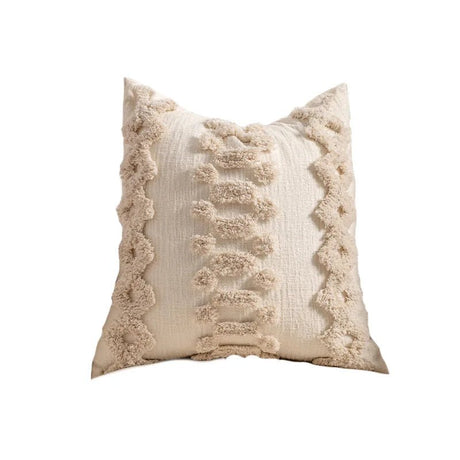 Knitted Pillow Cover - Boho Cable Knit Design for Cozy Home Decor - Boho Pillow Cover - Hurbane Home