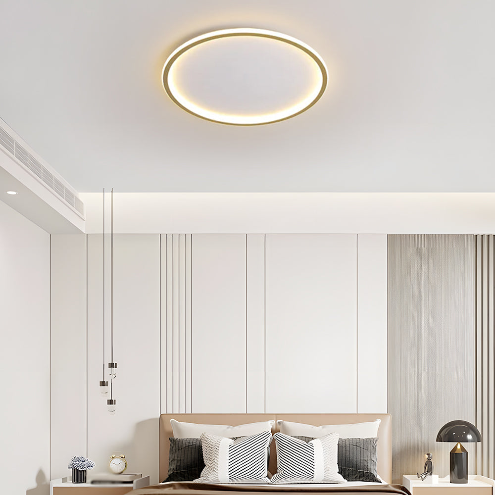 Lampsmodern-UK Ultra-Thin Round Low Ceiling Light LED Surface Mount