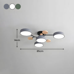 Lampsmodern-UK Circular LED Ceiling Light 33.5-37in Dia 5.5in