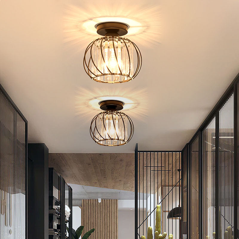 Lampsmodern-UK Nordic Luxury Glass Ceiling Light Flush Mount
