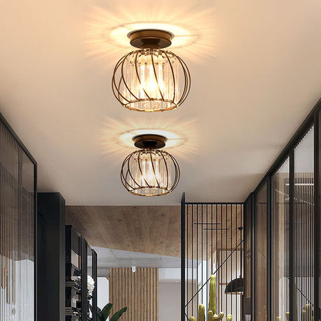 Lampsmodern-UK Nordic Luxury Glass Ceiling Light Flush Mount