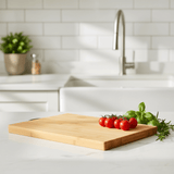 Large Bamboo Cutting Board – Thick Multi-Function Chopping Block - Wood Cutting Boards - Hurbane Home