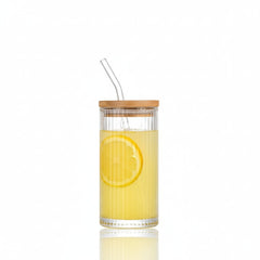 Large Iced Coffee Glass - Durable and Elegant Ice Tea Glass for Refreshment - Ice Tea Glass - Hurbane Home