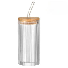 Large Iced Coffee Glass - Durable and Elegant Ice Tea Glass for Refreshment - Ice Tea Glass - Hurbane Home