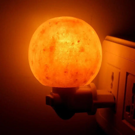 Large White Salt Lamp - Natural Himalayan Glow for Relaxation & Decor - himalayan salt lamps - Hurbane Home