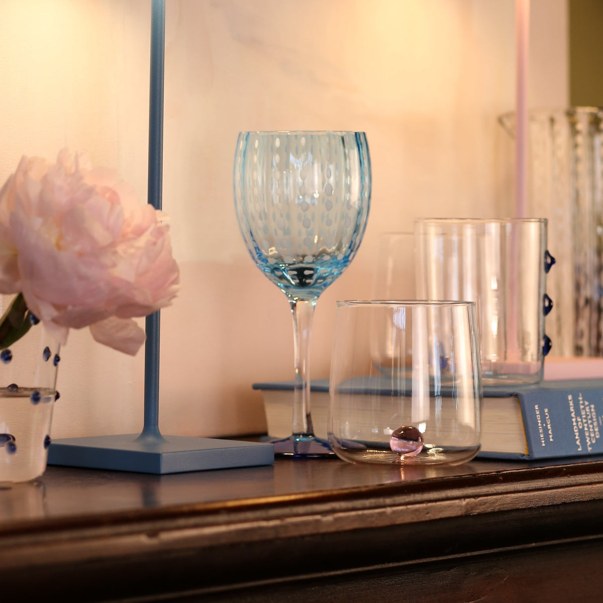 Lead free crystal glassware for elegant sipping