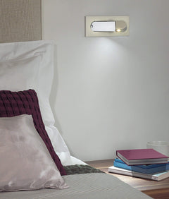 Bedside wall sconce in a copper finish, 7.5 inch width, view 15