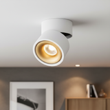 Modern LED Ceiling Spotlight Rotating Head Surface Mount