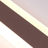 Close up of the coffee band beside the lit acrylic diffuser