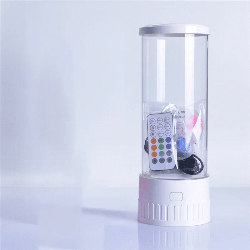 LED Jellyfish Lava Lamp - Mesmerizing Aquarium Mood Light for Relaxation and Decor - Jellyfish Lava Lamp - Hurbane Home