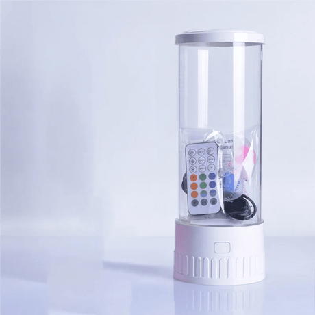 LED Jellyfish Lava Lamp - Mesmerizing Aquarium Mood Light for Relaxation and Decor - Jellyfish Lava Lamp - Hurbane Home