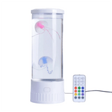 LED Jellyfish Lava Lamp - Mesmerizing Aquarium Mood Light for Relaxation and Decor - Jellyfish Lava Lamp - Hurbane Home