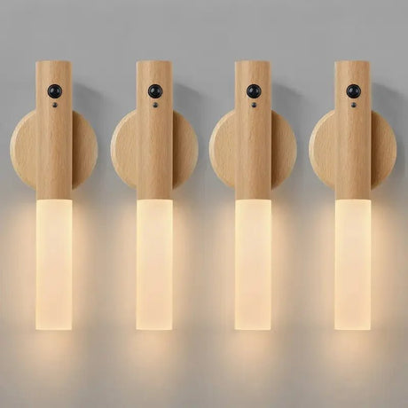 LED Motion Sensor Wall Light for Indoor Use – Rechargeable Night Light - Hurbane Home