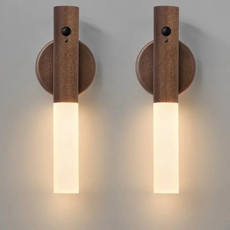 LED Motion Sensor Wall Light for Indoor Use – Rechargeable Night Light - Hurbane Home